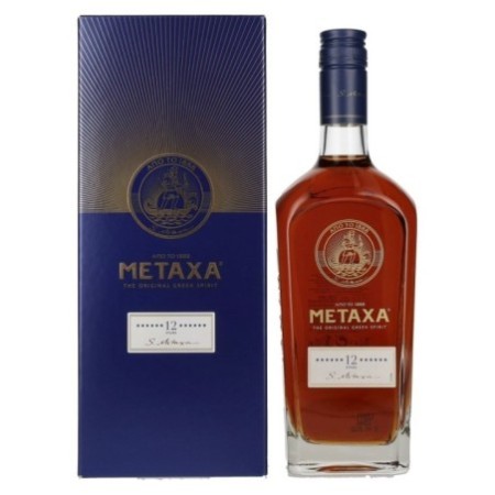 Metaxa 12 40% Vol. 0,7l in Geschenkbox Stars